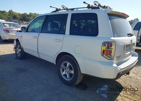 2006 Honda Pilot Ex-L z USA, uszkodzony, nr VIN 5FNYF28736B051033